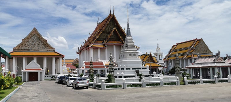 อาคาร 3 หลัง ซึ่งถือเป็นอาคารหลักของวัดกัลยาฯ