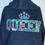 Thumbnail: King & Queen Embroidered Black Hoodies