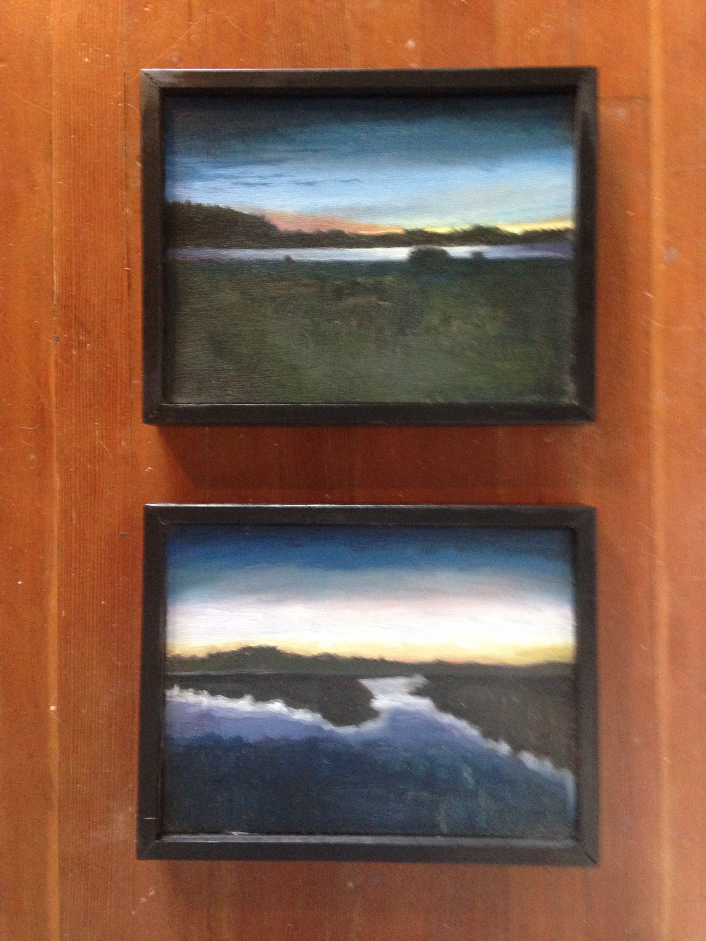 Willapa Bay Sunset 1 & 2