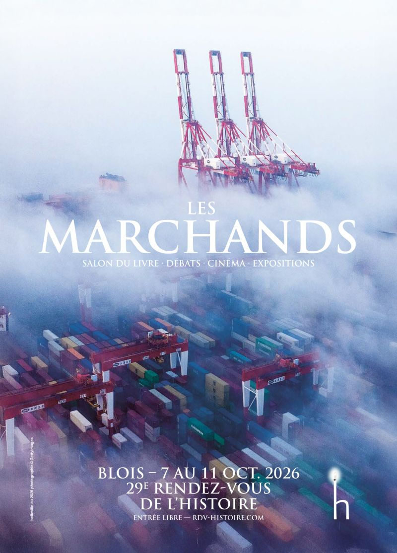 Affiche de la 29ᵉ édition des Rendez-vous de l'histoire de Blois.