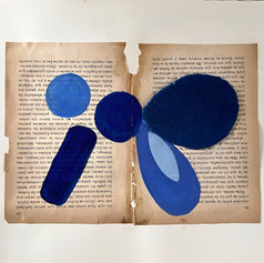 VERONICA GRAVINA. ST. 2022. Collage y técnica mixta sobre papel. 20 x 28 cm -azul-.jpg