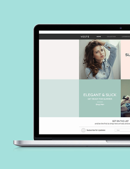 Web Design de mode