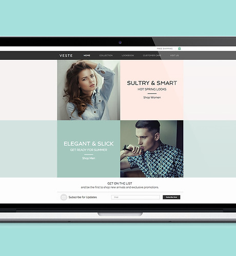 Fashion Web Design