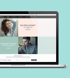 Stylish Website Display