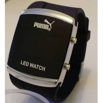 relogio feminino led puma