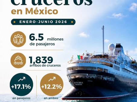 Crece el turismo de cruceros