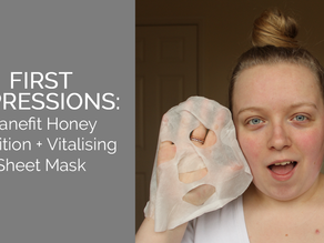 FIRST IMPRESSIONS: Manefit Honey Nutrition + Vitalising Sheet Mask