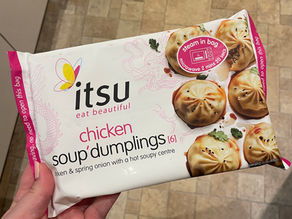 REVIEW: itsu Chicken Soup Dumplings