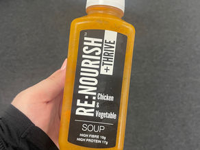 REVIEW: Renourish +Thrive Chicken & Vegetable Soup