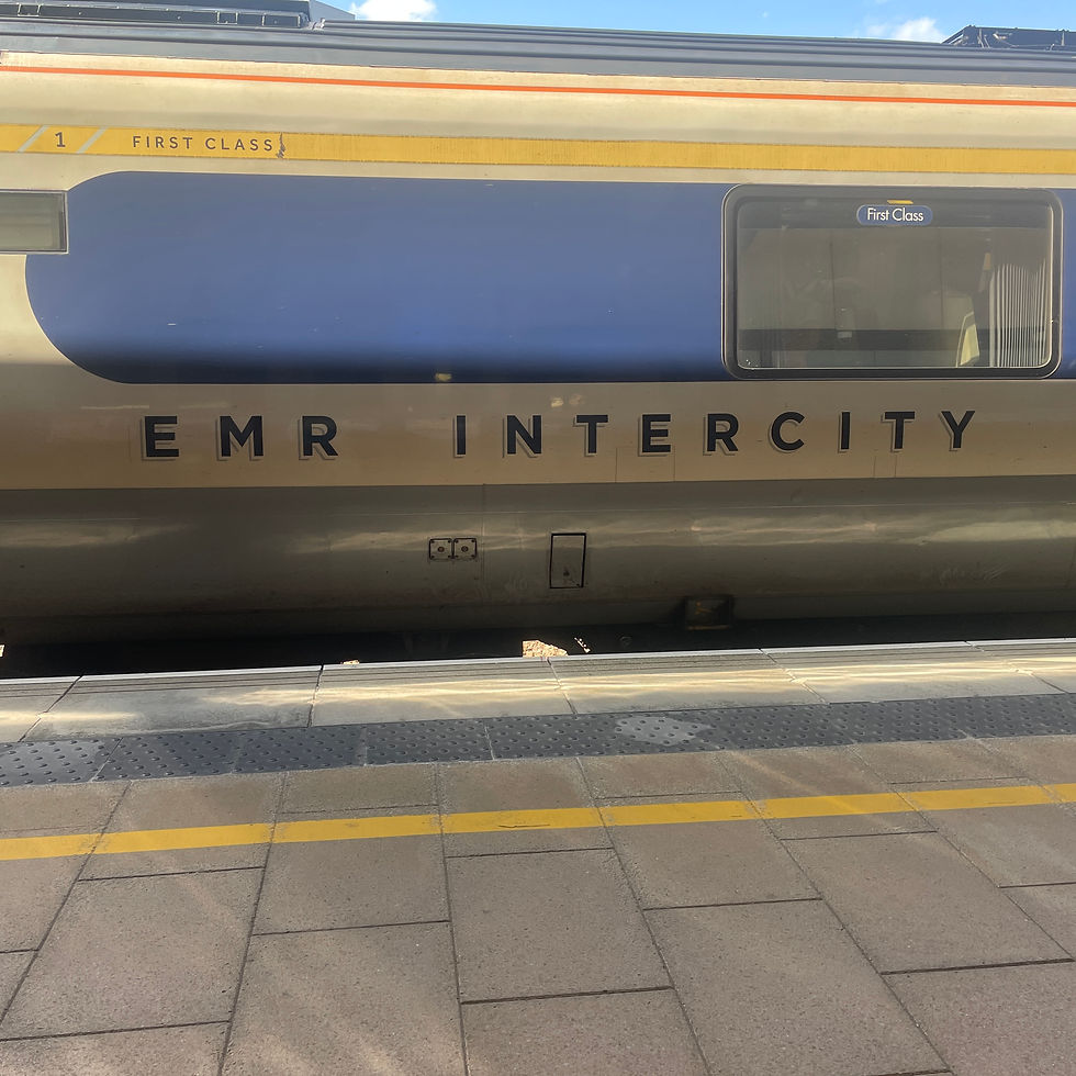 First Class on East Midlands Railway (Sheffield to Leicester 2025)