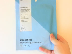 FIRST IMPRESSIONS: H&M Hydrogel Clean Sheet Moisturising Sheet Mask