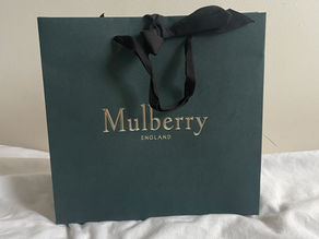 UNBOXING: Mulberry Leather Tab Keyring