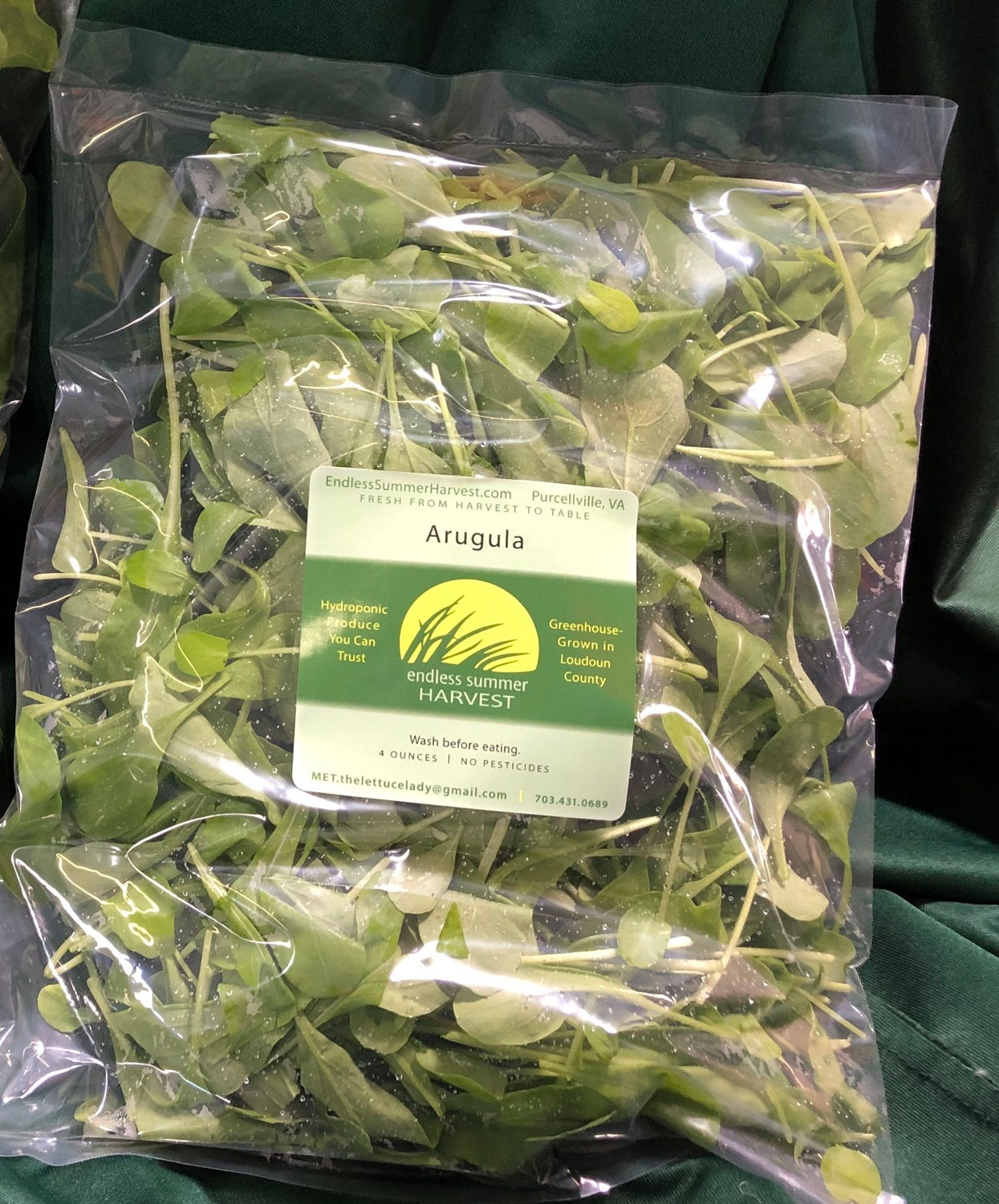 Arugula 4oz. Bag