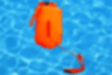 Inflatable dry bag