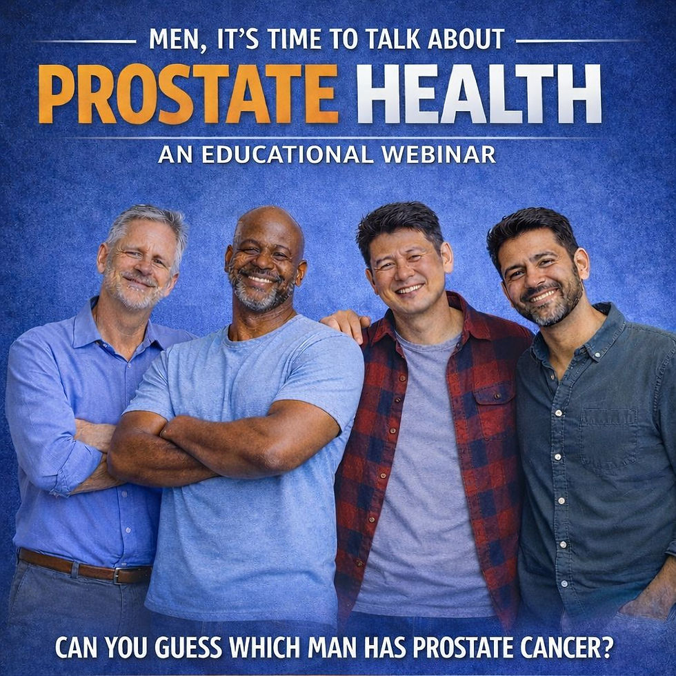 Prostate Health Webinar