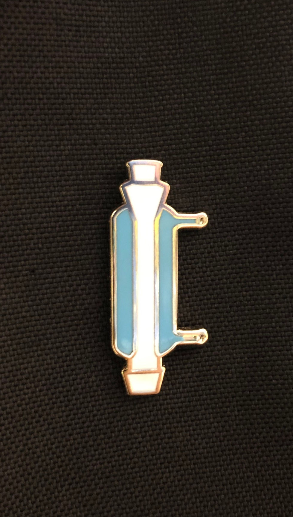 Thumbnail: Condenser Badge Pin - Metallic Hard Enamel