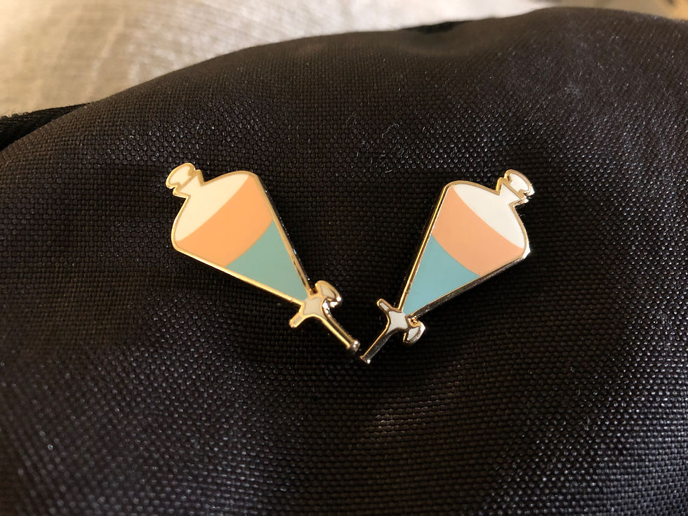 Thumbnail: Separatory Badge Pin - Metallic Hard Enamel