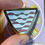 Thumbnail: Harmonic Oscillator Badge Pin - Metallic Hard Enamel