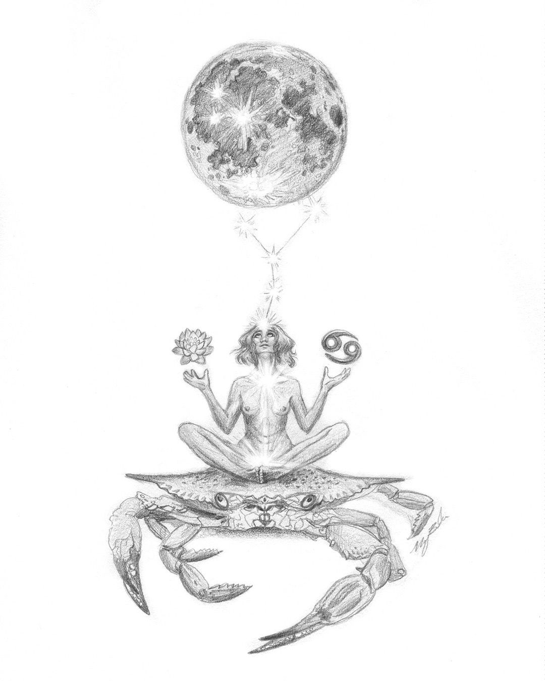 Full Moon in Cancer - Original