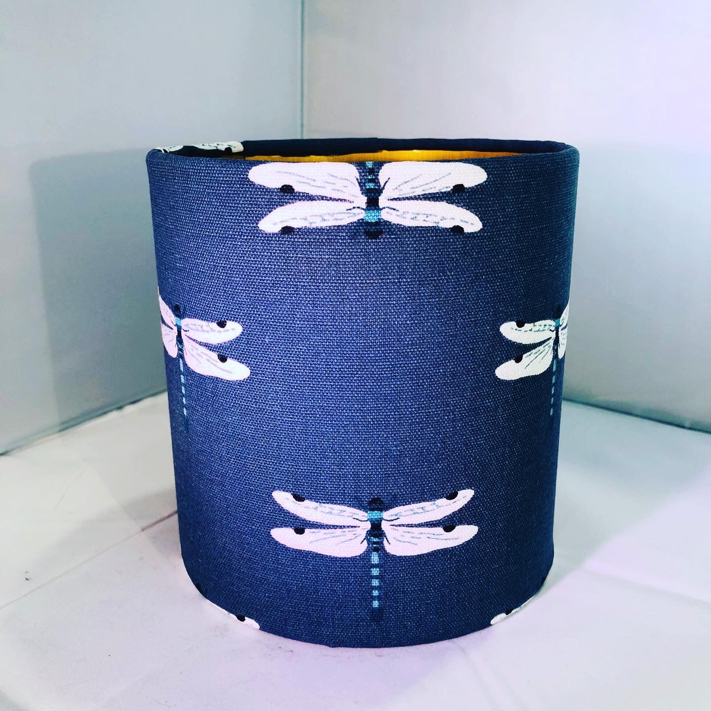 Sophie Allport teal dragonfly lamp shade 15cm