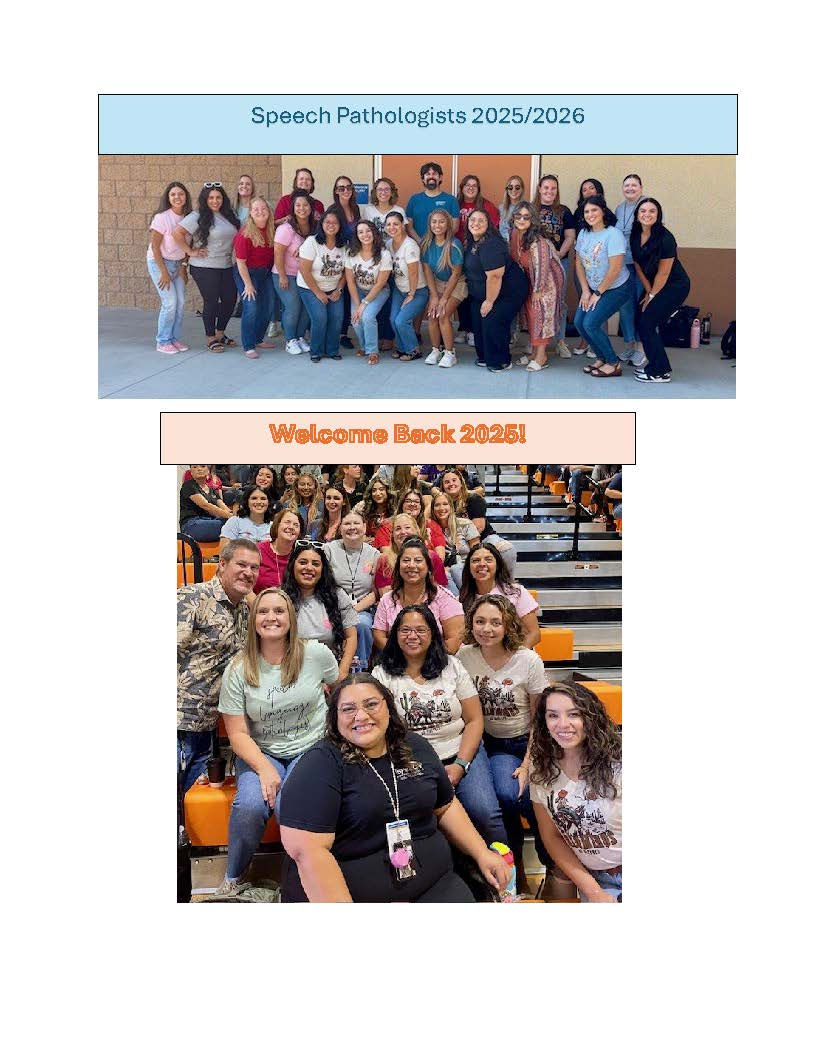 Speech Pathologists 2025-2026