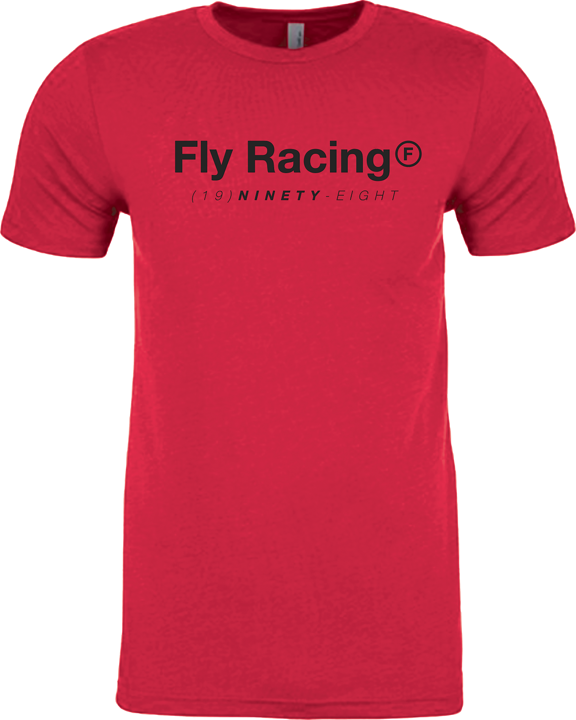 FLY RACING - FLY TRADEMARK TEE RED LG - 354-0316L