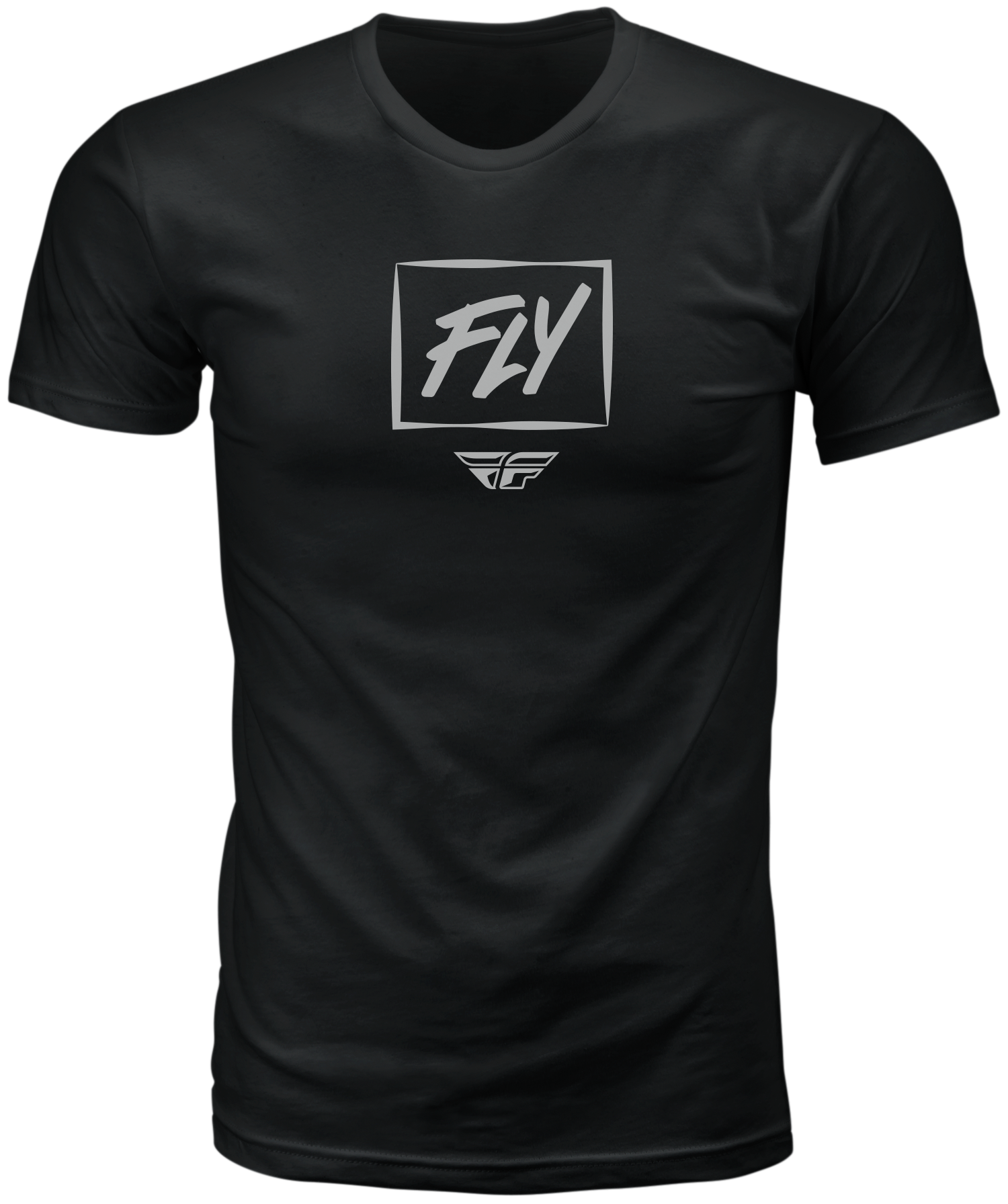 FLY RACING - FLY ZOOM TEE BLACK 2X - 352-01402X