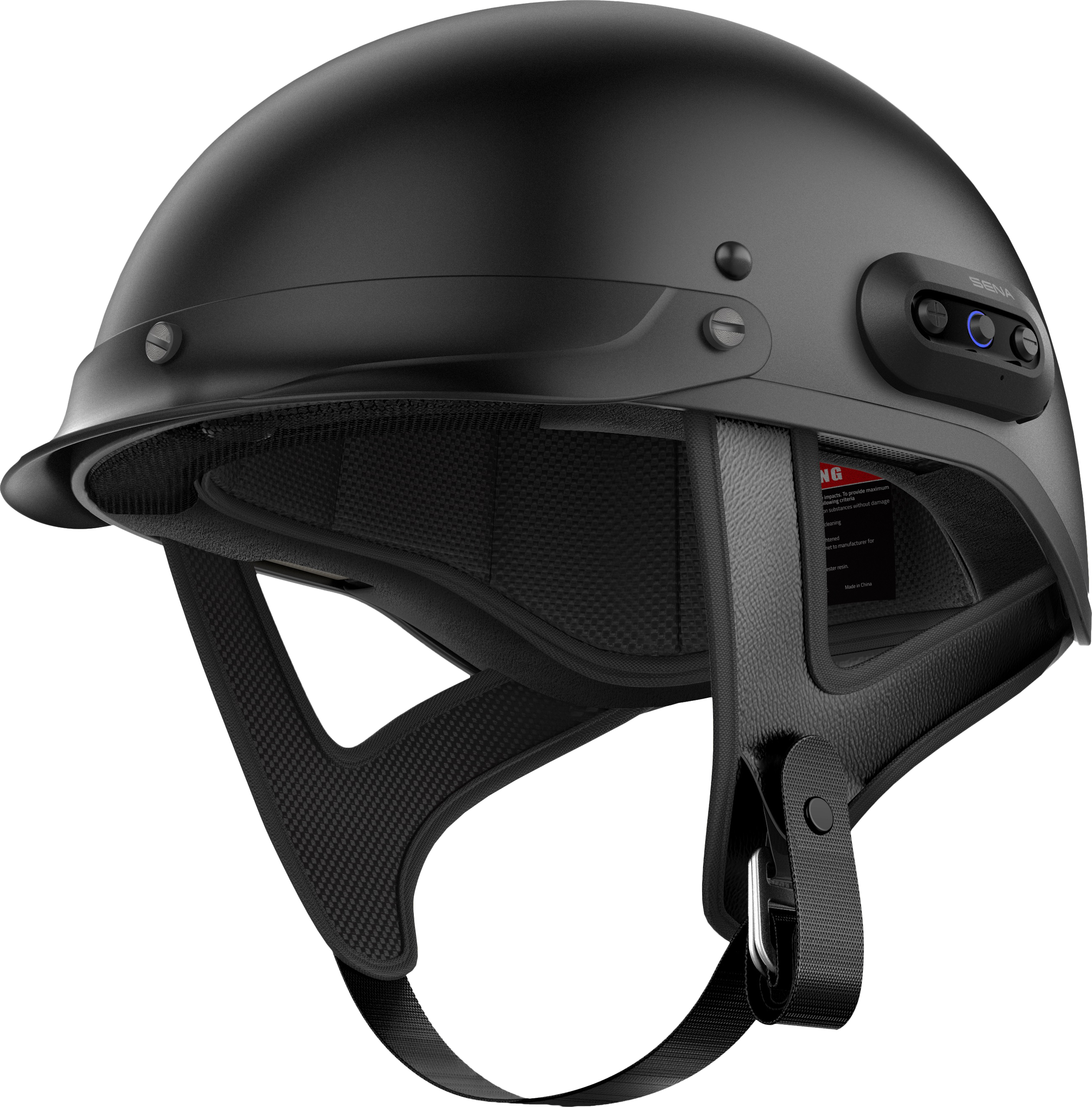 SENA - CAVALRY 2 HALF HELMET MATTE BLACK SM - CAVALRY2-MB00S1