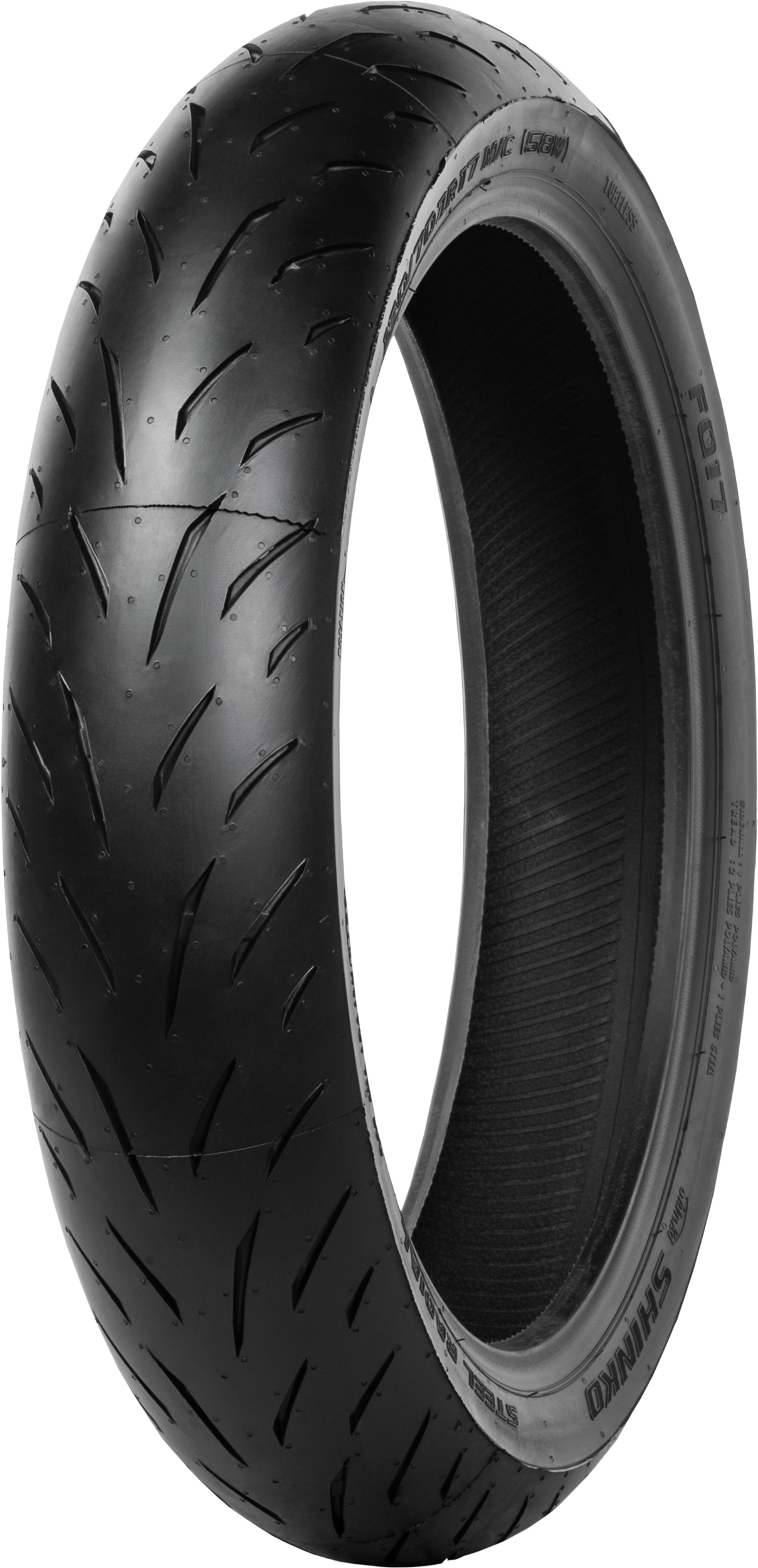 SHINKO - TIRE 017 PEAK FRONT 120/60ZR17 55W RADIAL TL - 87-4484