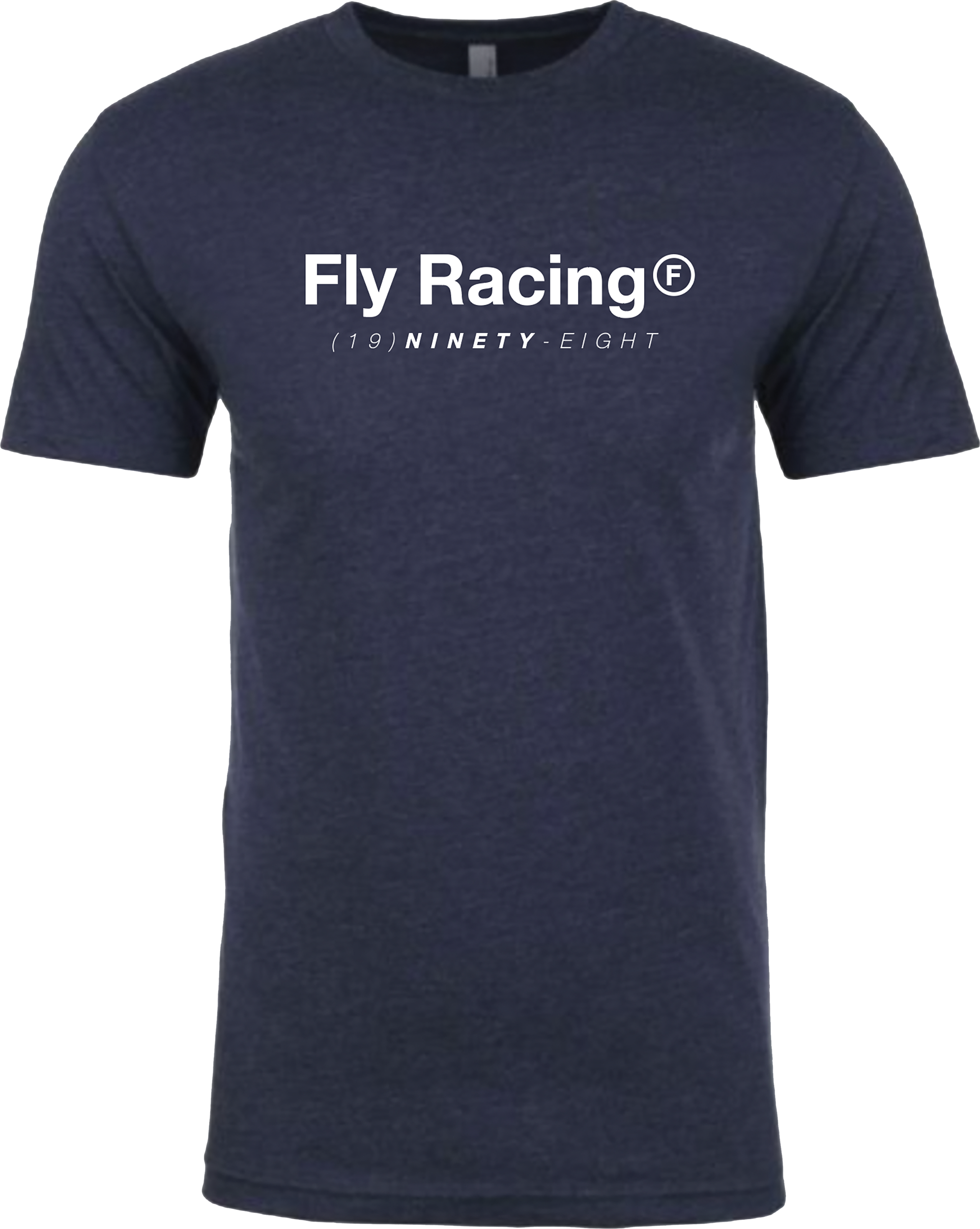 FLY RACING - FLY TRADEMARK TEE MIDNIGHT NAVY SM - 354-0314S