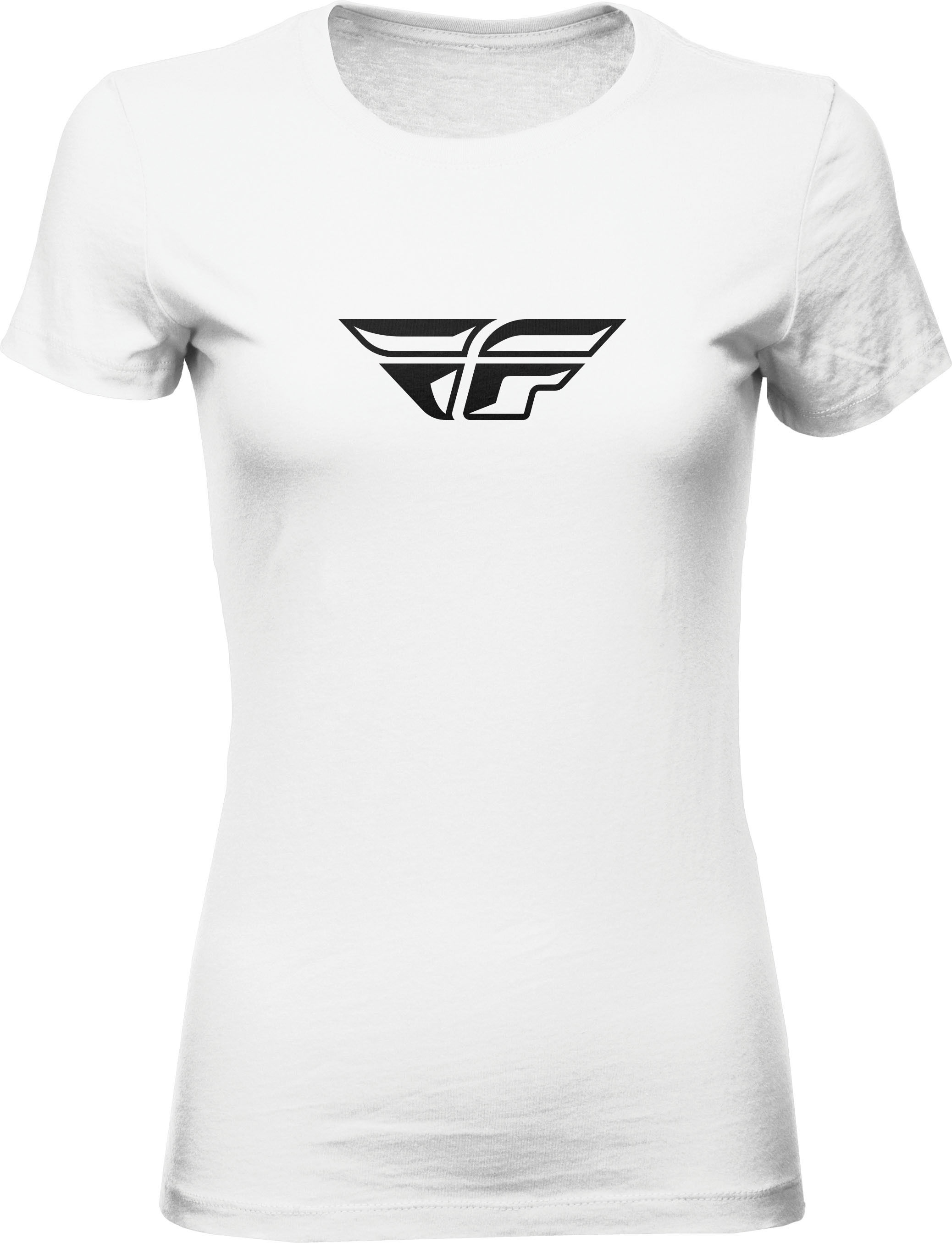 FLY RACING - WOMEN'S FLY F-WING TEE WHITE MD - 356-0481M