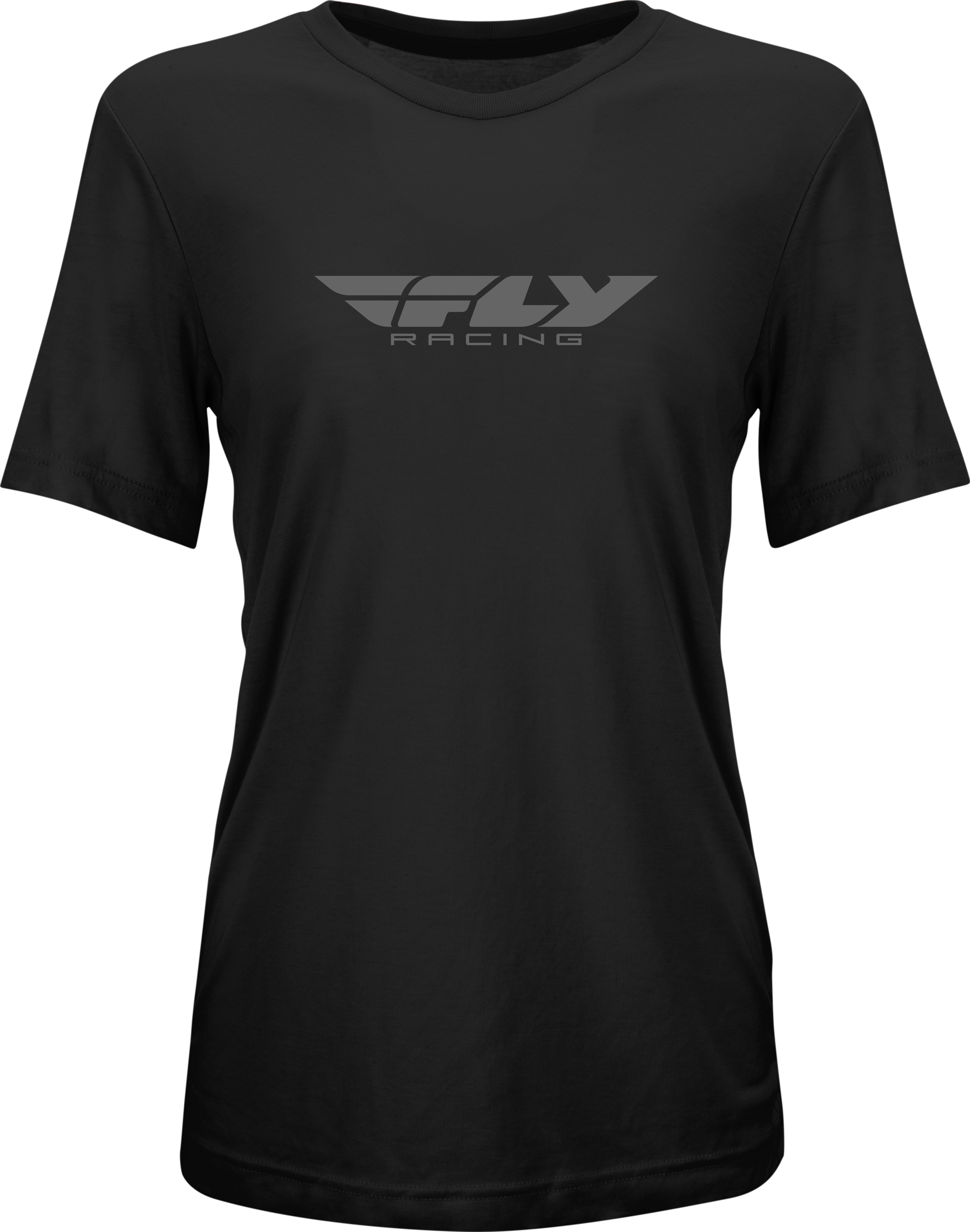 FLY RACING - WOMEN'S FLY ORIGIN CORP TEE BLACK/GREY XL - 356-0100X