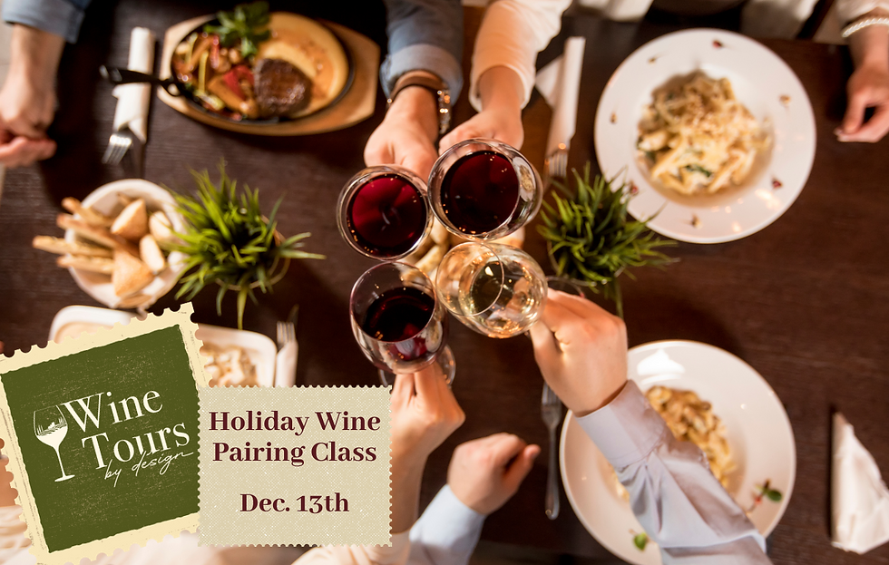 Holiday Wine Pairing Class