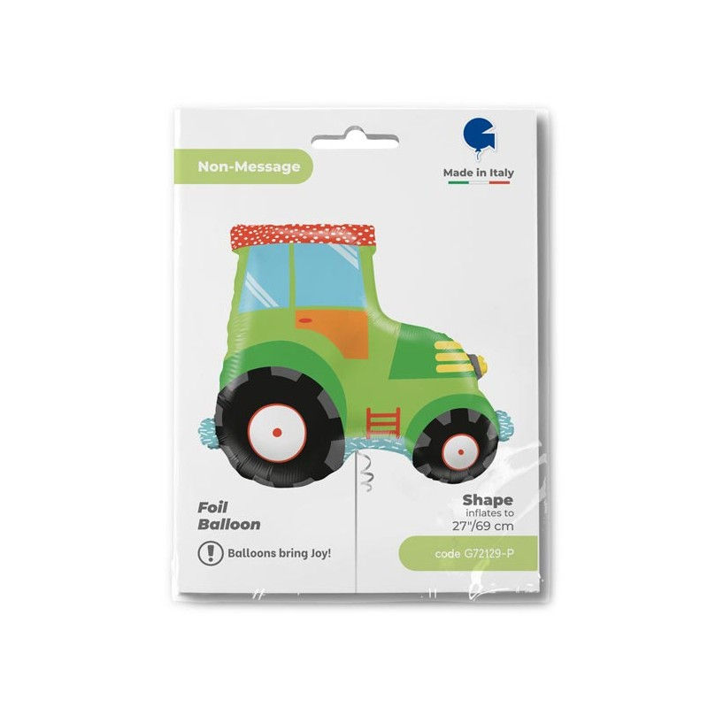 Miniatura: Palloncino in Foil 31" Super Shape Trattore "Tractor"