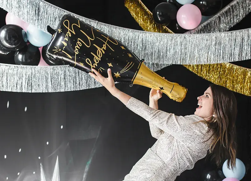 Miniatura: Palloncino "Bottiglia di Champagne"