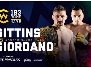 Epic Title Fight and Action-Packed Lineup Announced for Cage Warriors 183 in Rome!