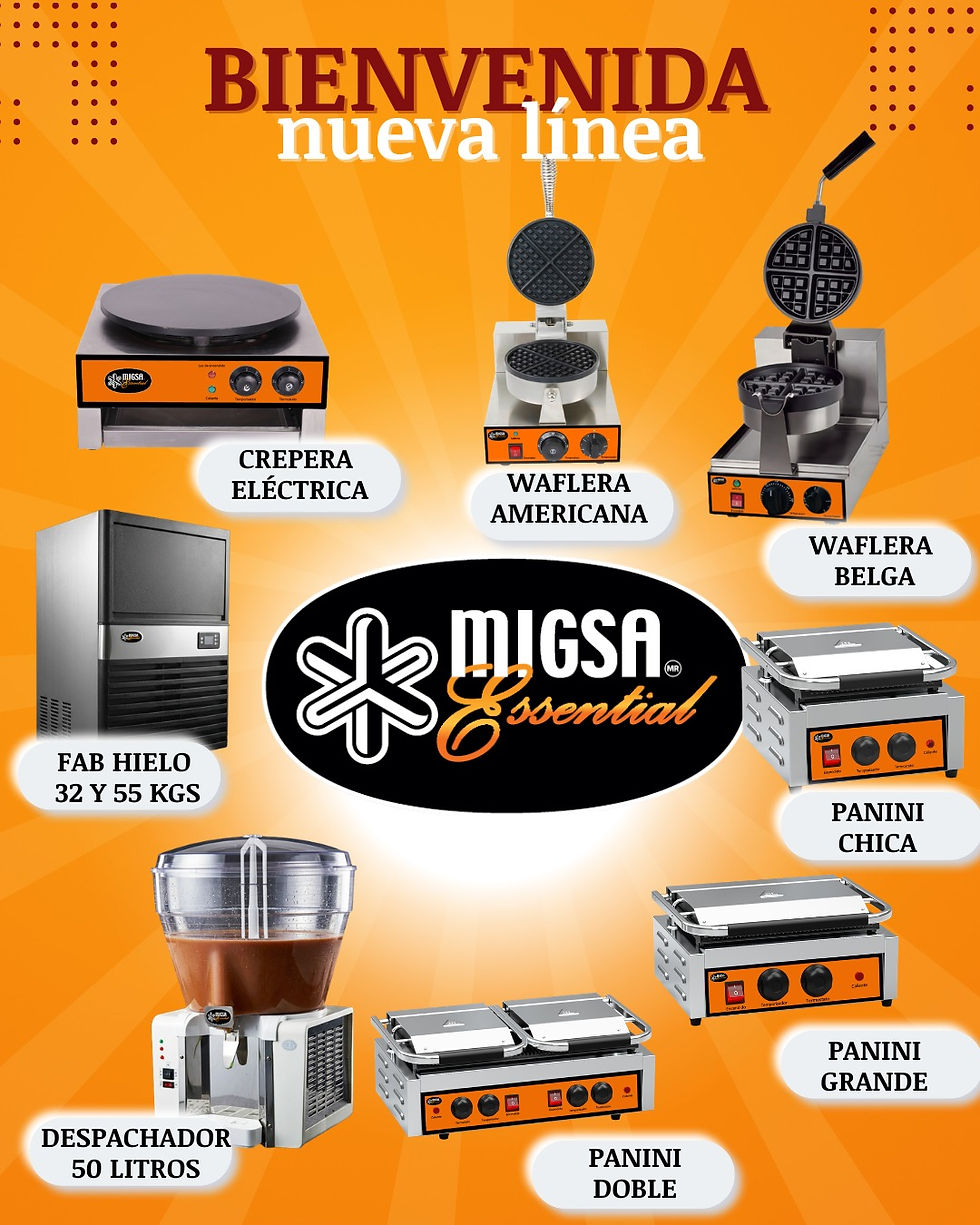 TU PRIMER EQUIPO DE CAFETERÍA EN MIGSA ESSENTIAL