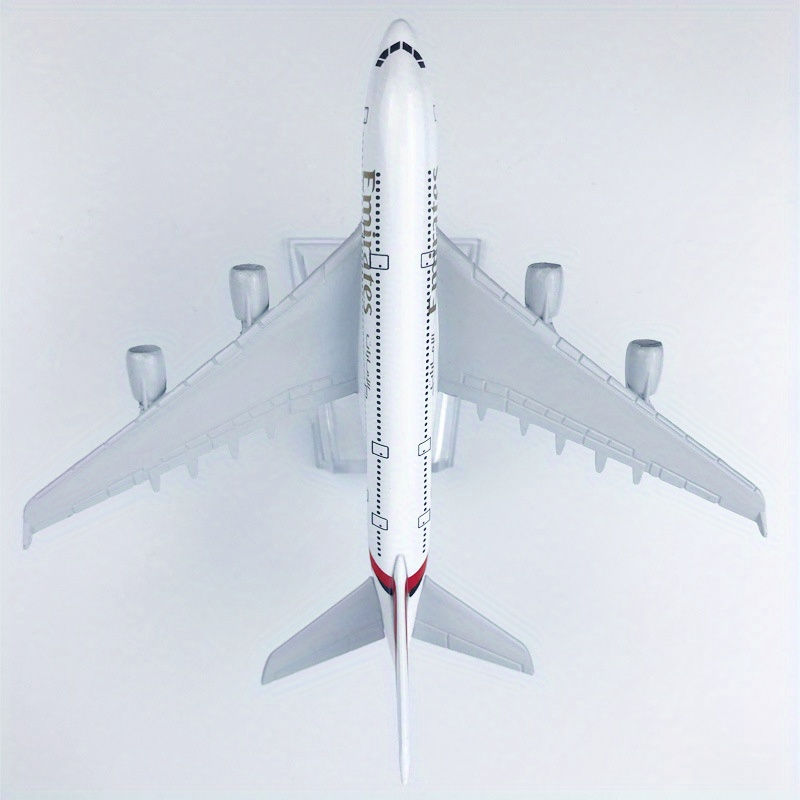 Miniature : Airbus Alloy Airplane Model UAE 380 Simulated Static Ornament