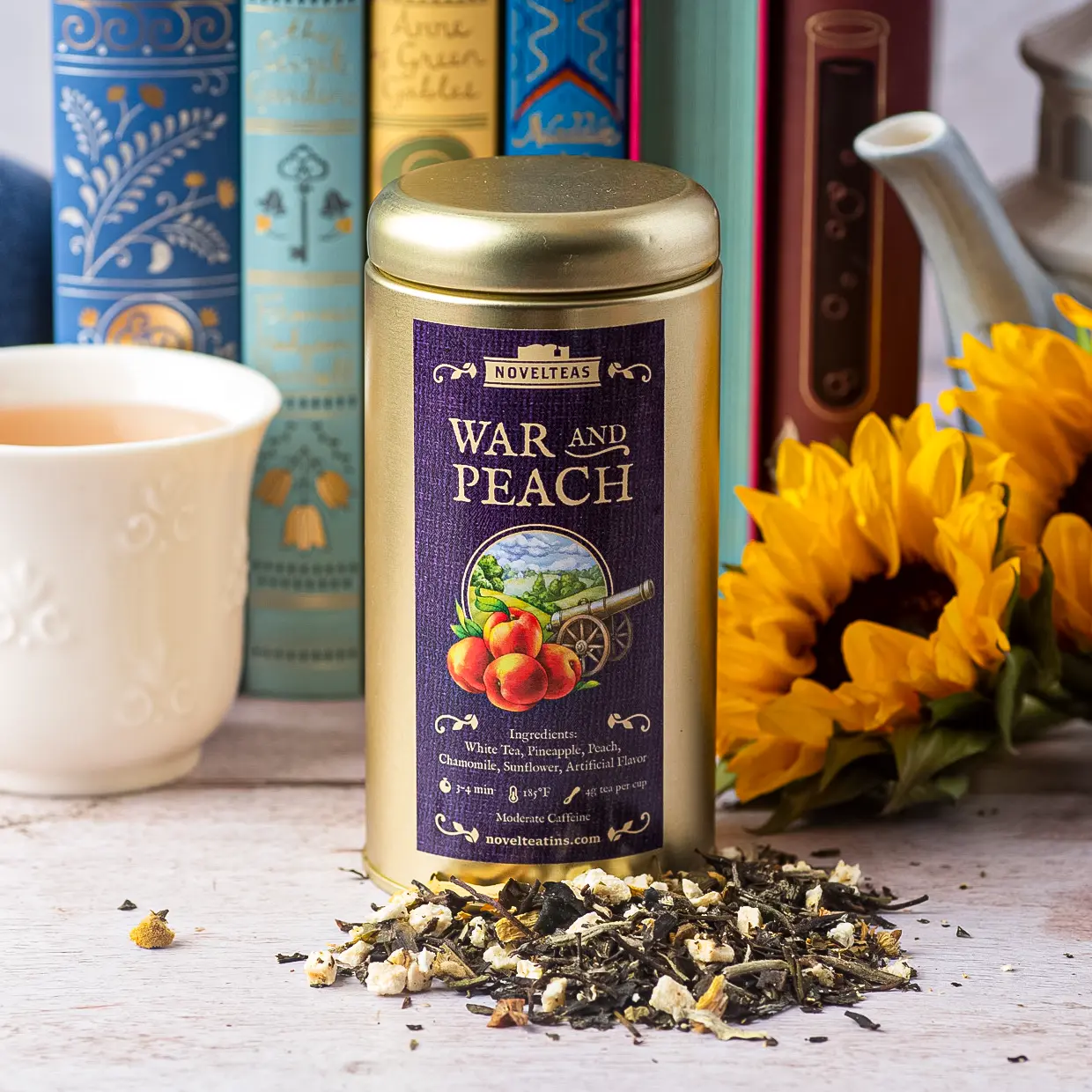 War and Peach- Leo Tolstoy Loose Tea
