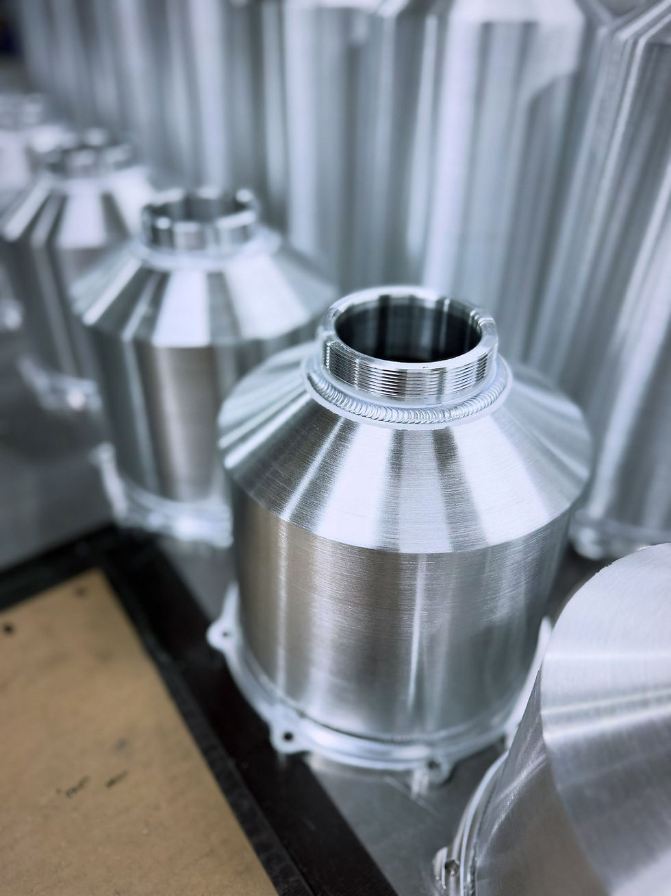 Precision machined metal components for home systems