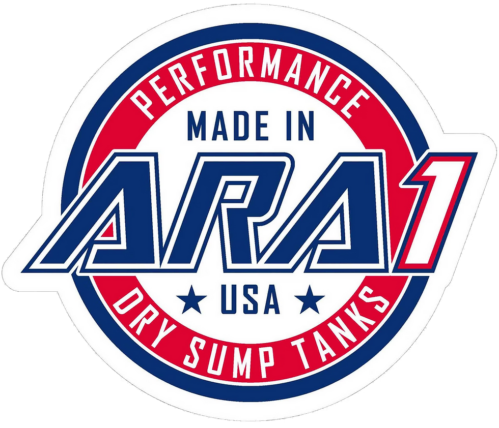 ARA1 Performance Dry Sump Tanks Made in USA logo