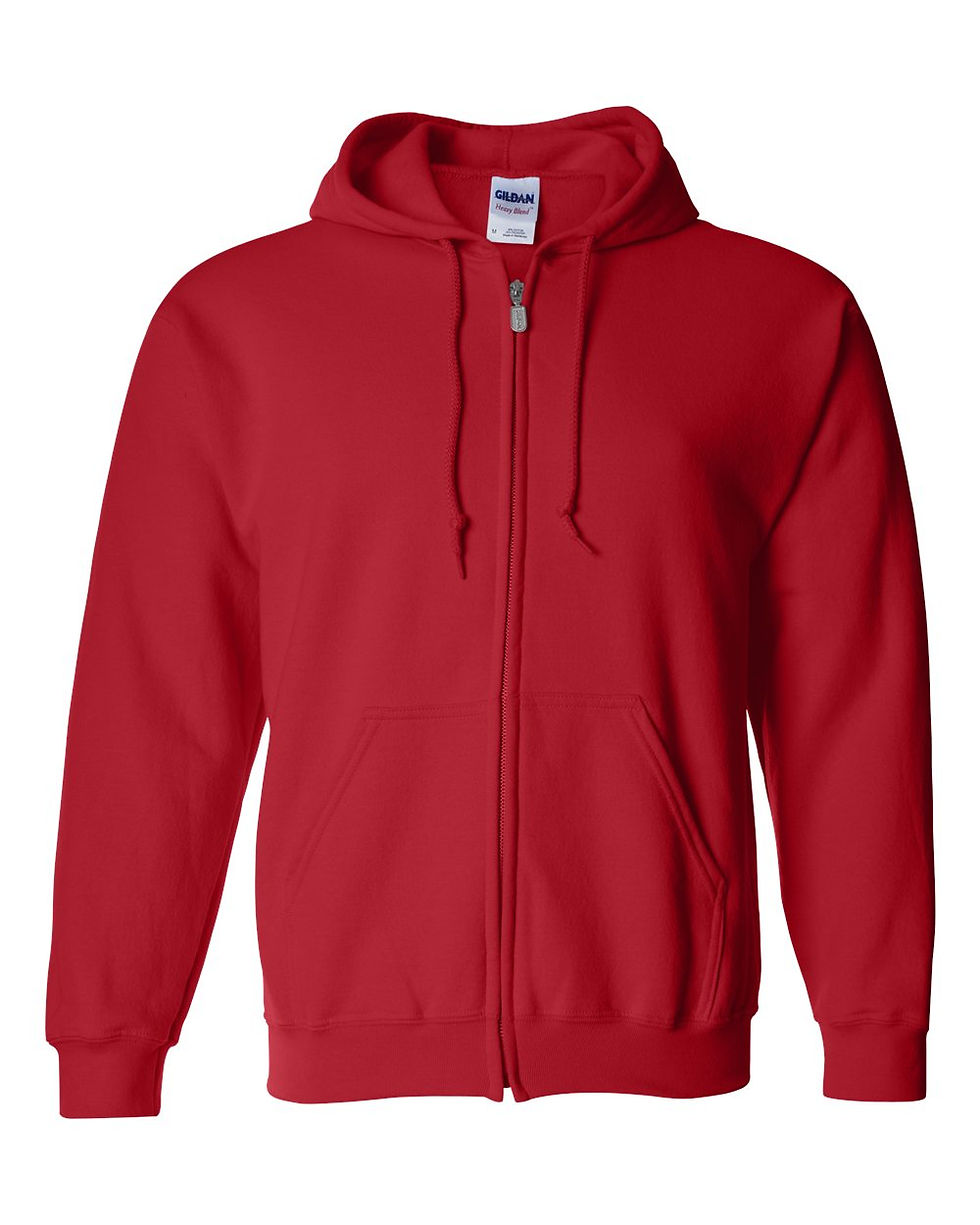 Thumbnail: Heavy Blend™ Full-Zip Hooded Sweatshirt - Gildan 18600