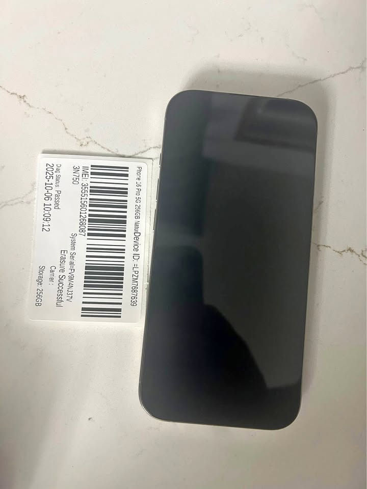Thumbnail: IPHONE 16 PRO NAT 256GB. US reseller flex