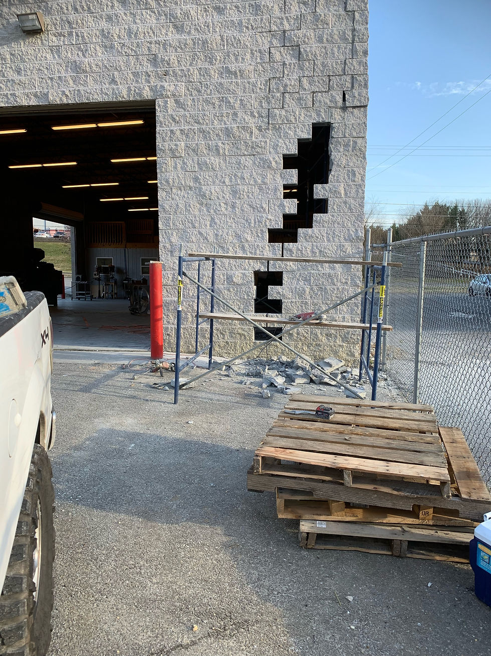 BLOCKWORK REPAIR