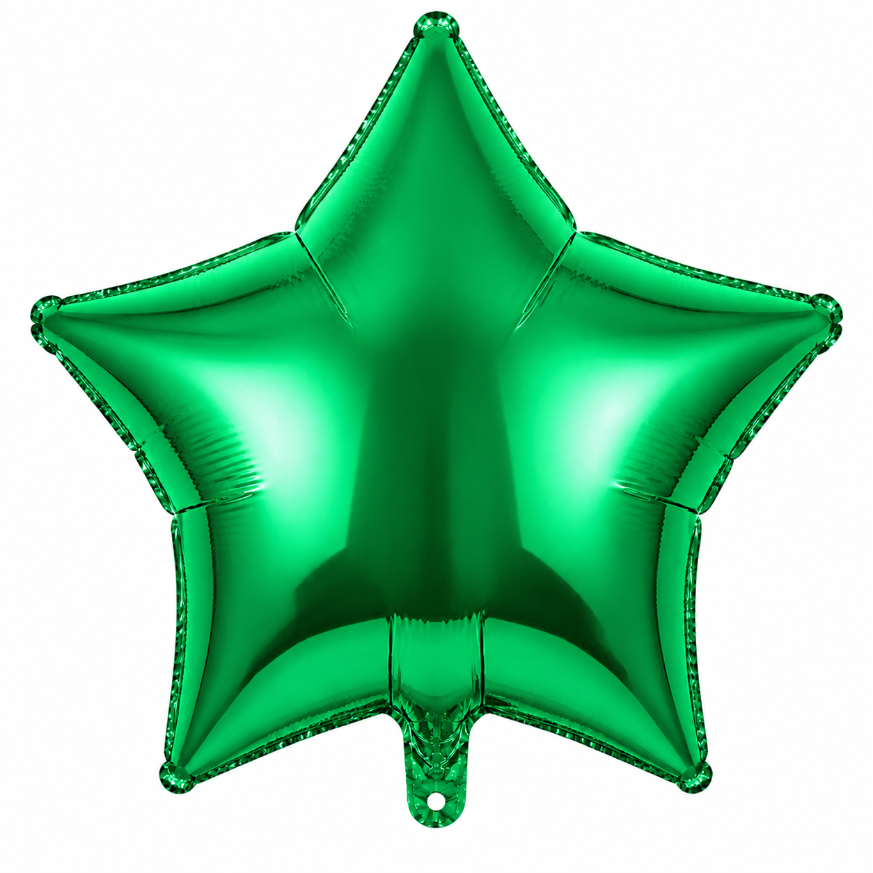 Green 18In Mylar Star Balloon