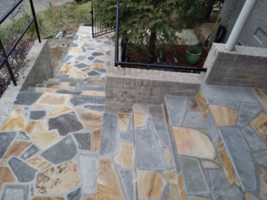 WALKWAYS AND STEPS