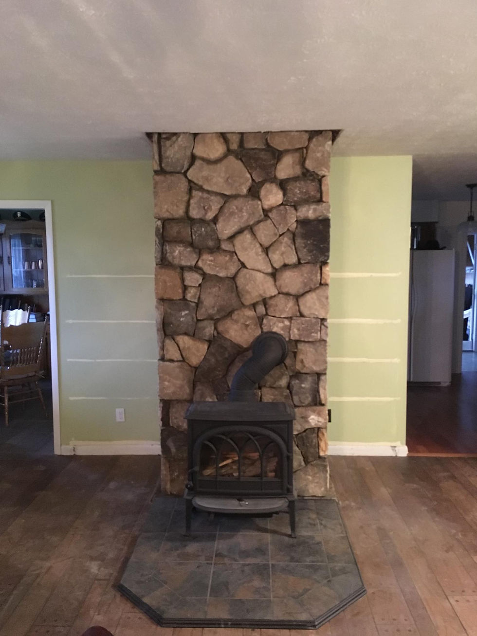 stone Fireplace for indoor