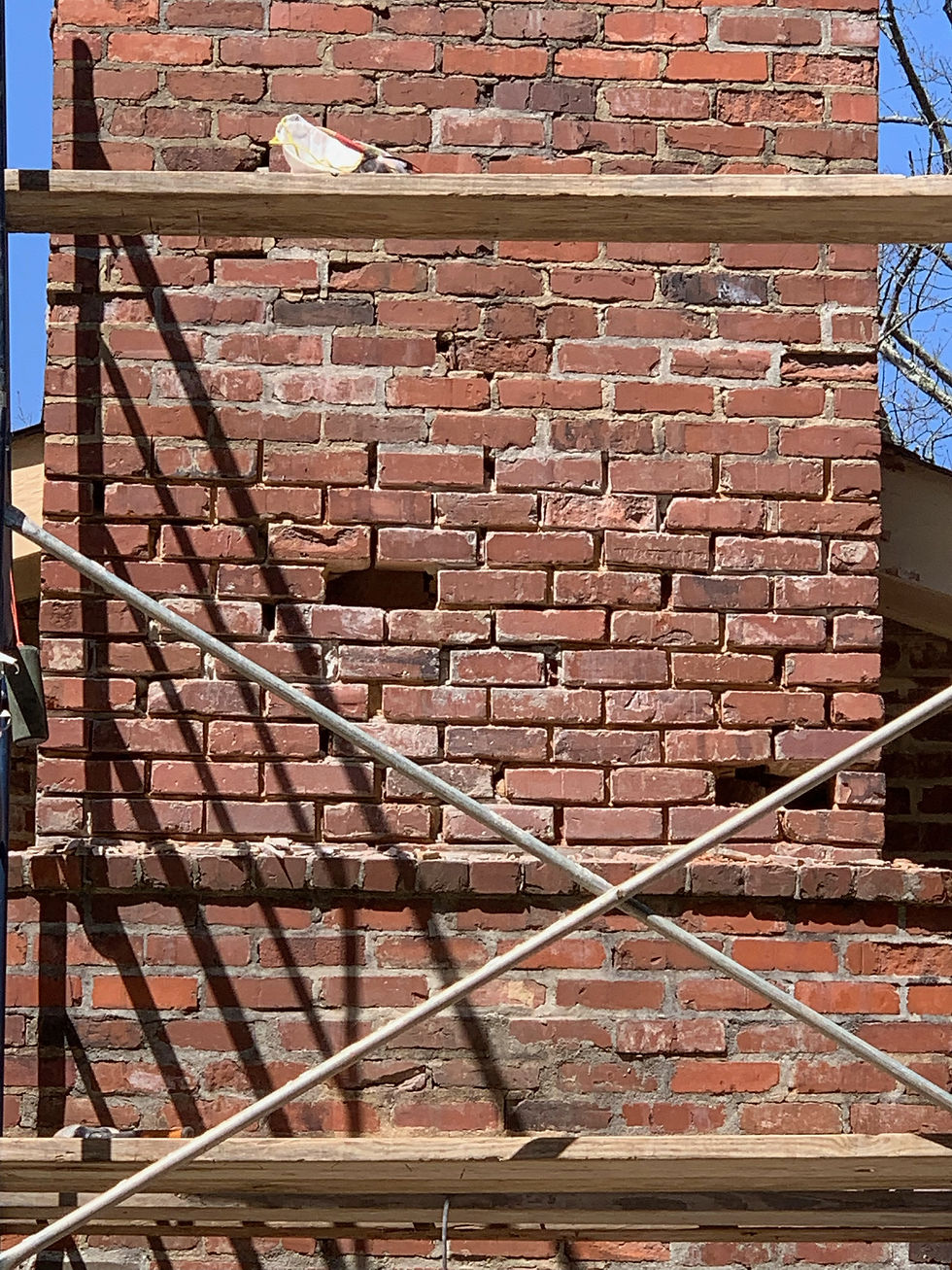 HISTORICAL BRICK REPAIR BEFORE