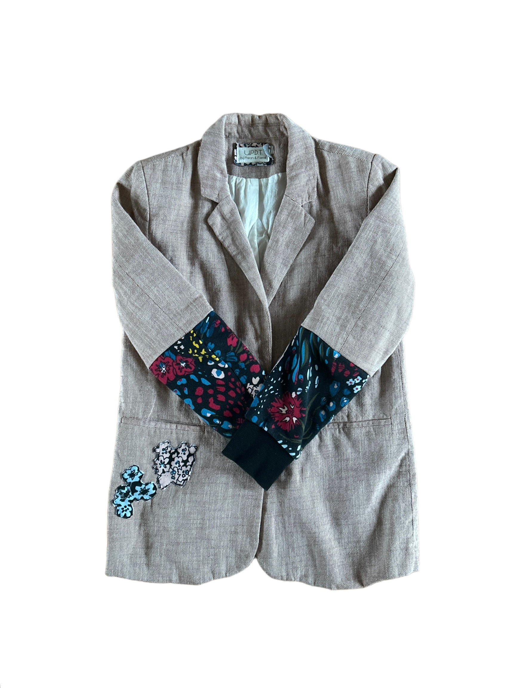APPLIQUÉ  UPCYCLED BLAZER II