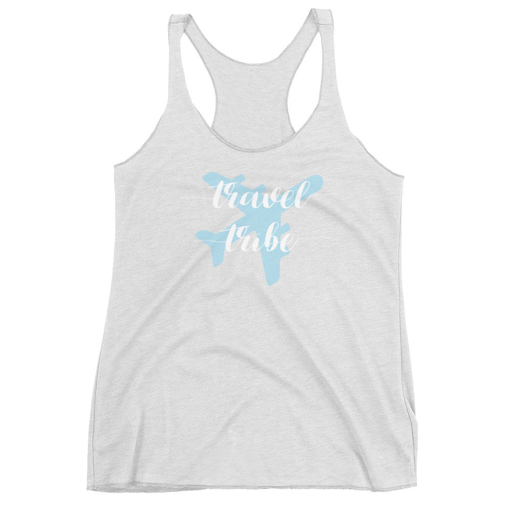 Travel Tribe Tank w/White Font